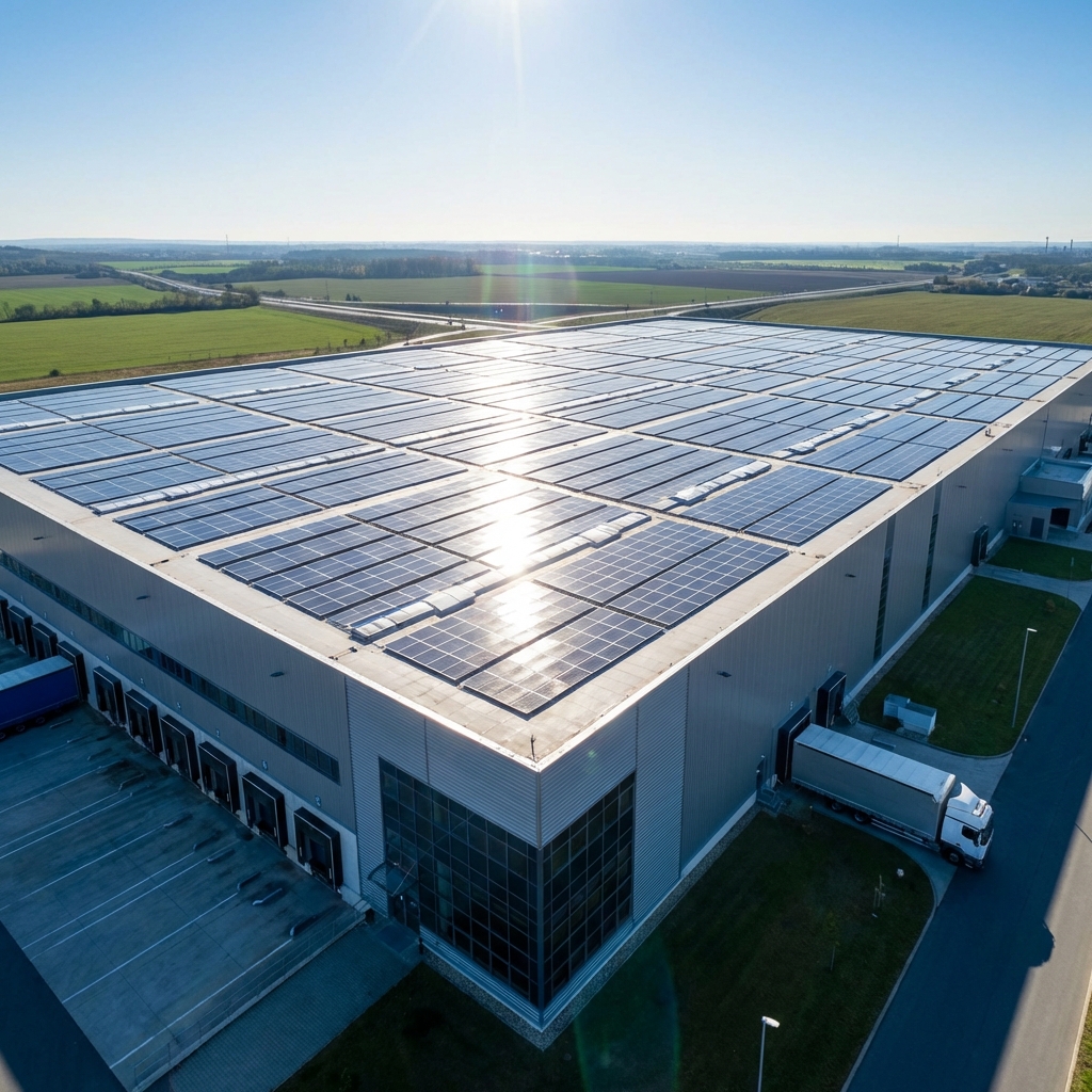 Factory Solar Panels